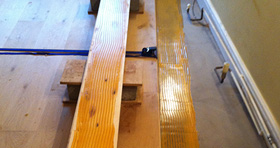 gluing1_oakboardgluedwithsika